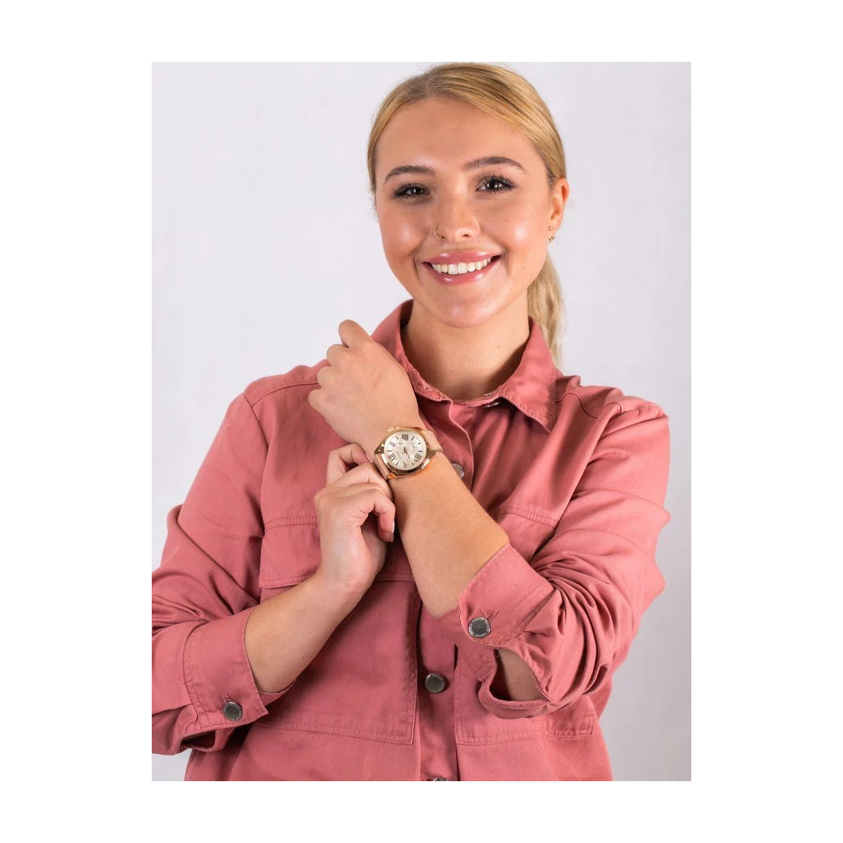 Fossil AM4532 Women's Watch 40mm Brown