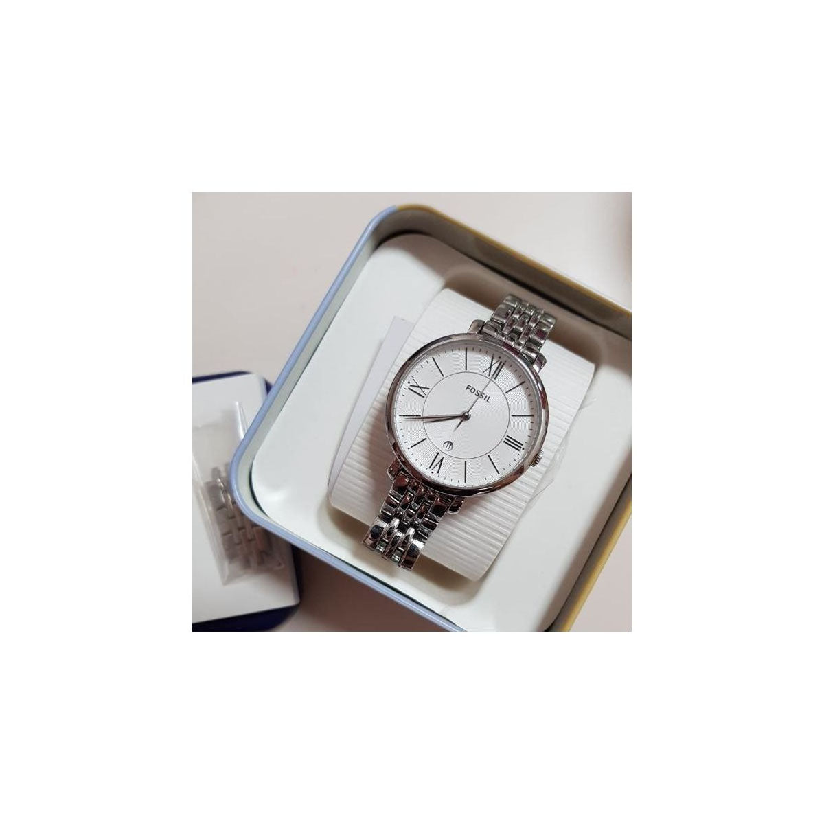Fossil ES3433 Women's Watch 36 Mm Silver