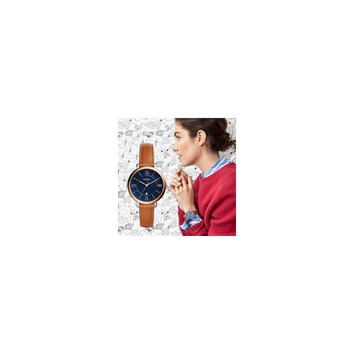 Fossil ES4274 Women’s Watch 36mm Brown