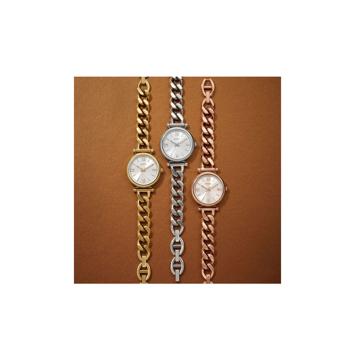 Fossil ES5331 Women's Watch 28 Mm Silver