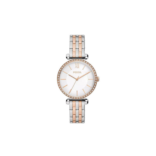 Fossil FBQ3901 Women's Watch 36 Mm Silver Gold