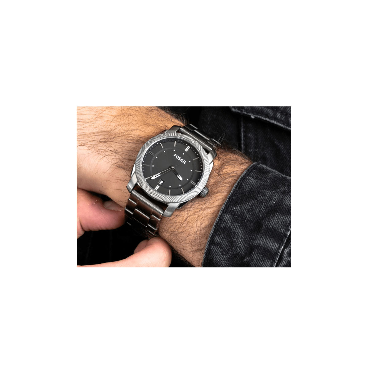 Fossil FS4774 Men’s Watch 42 Mm Grey