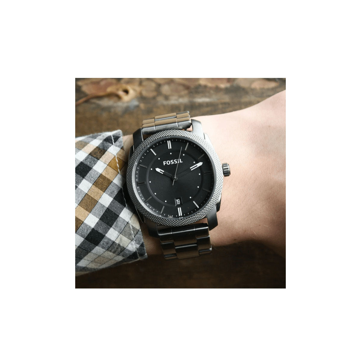 Fossil FS4774 Men’s Watch 42 Mm Grey