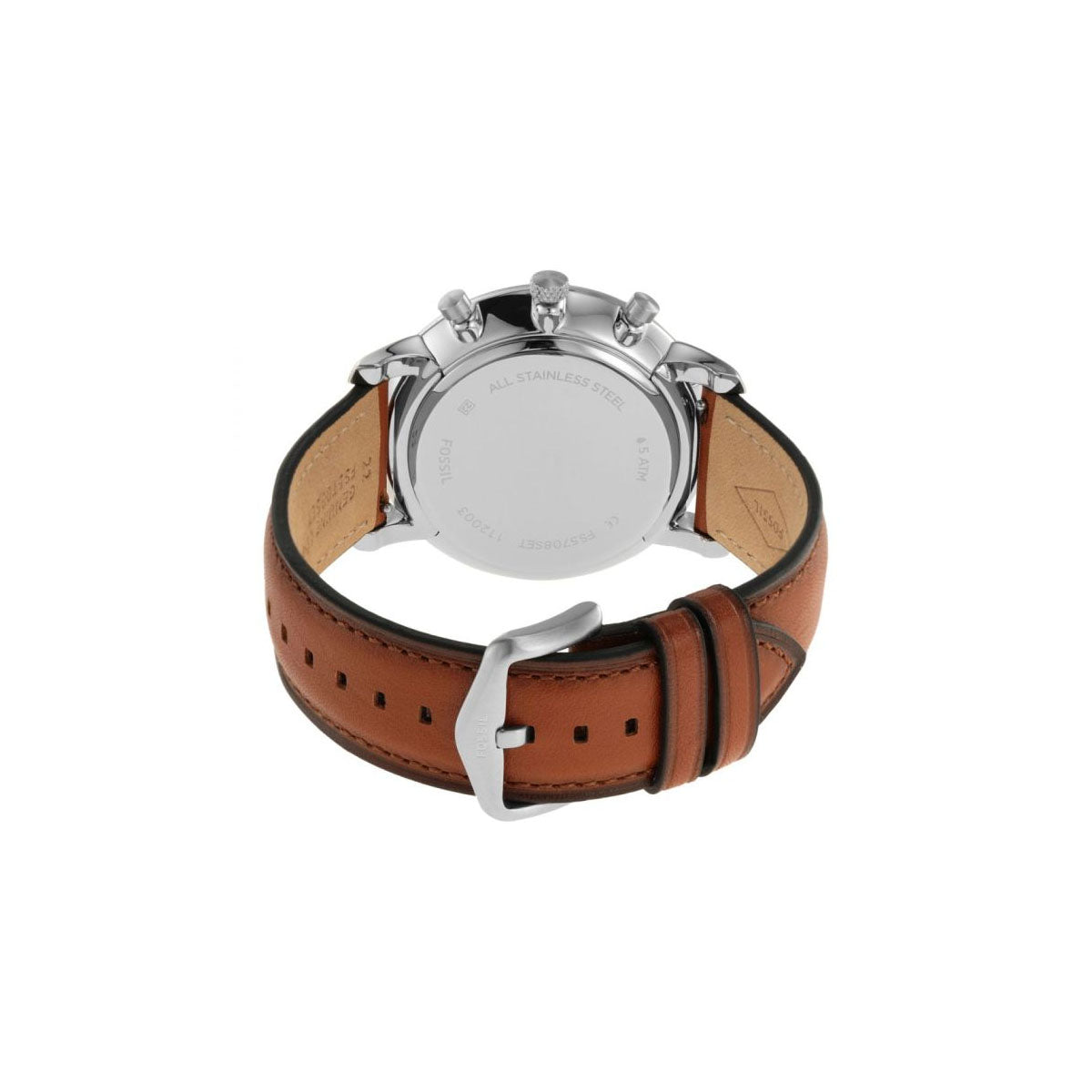 Fossil FS5708 Men’s Watch 44 Mm Brown Gift Set
