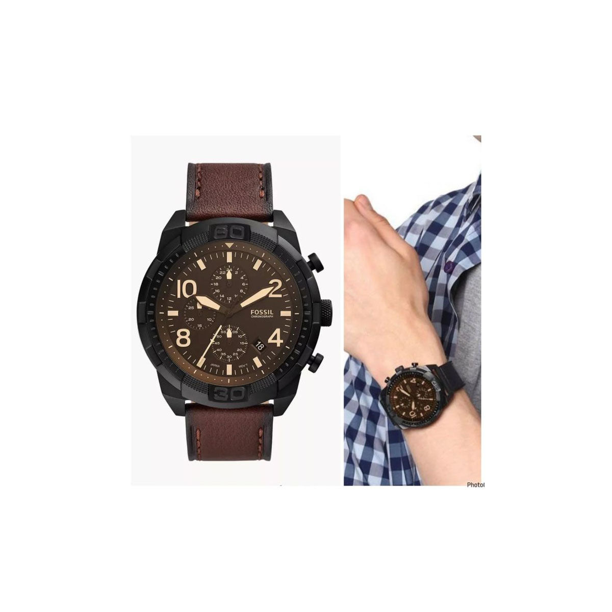 Fossil FS5875 Men’s Watch 50mm Brown