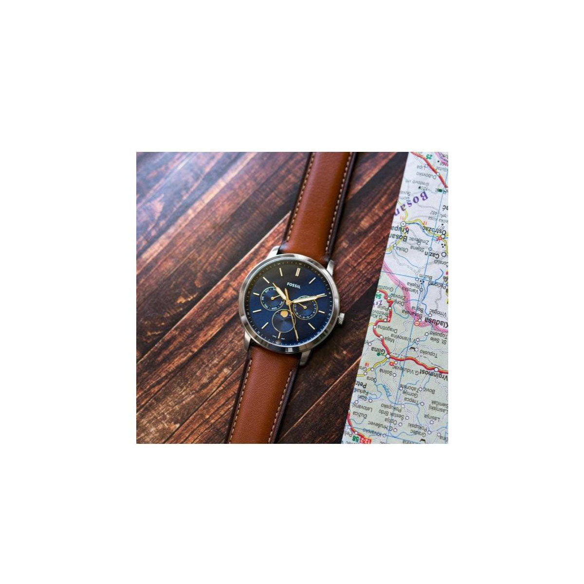 Fossil FS5903 Men’s Watch 42mm Brown
