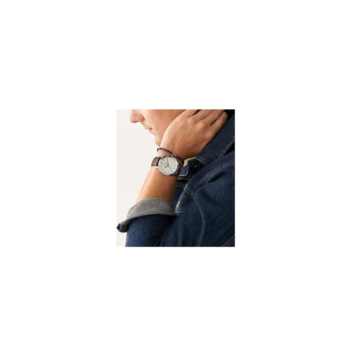 Fossil FS5966 Men’s Watch 44mm Brown Gift Set