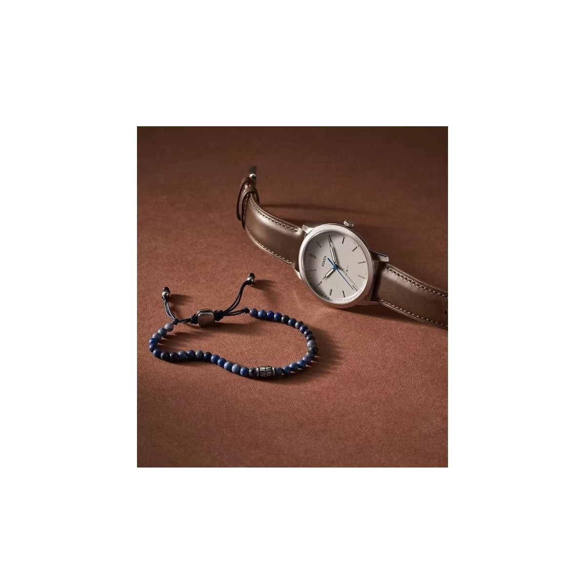 Fossil FS5966 Men’s Watch 44mm Brown Gift Set