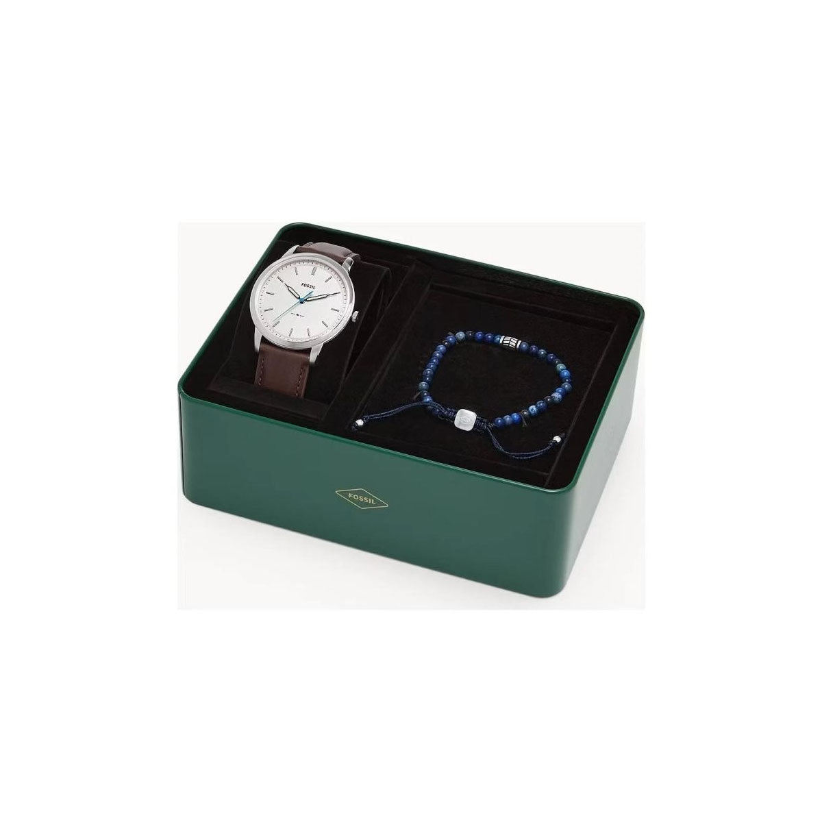Fossil FS5966 Men’s Watch 44mm Brown Gift Set
