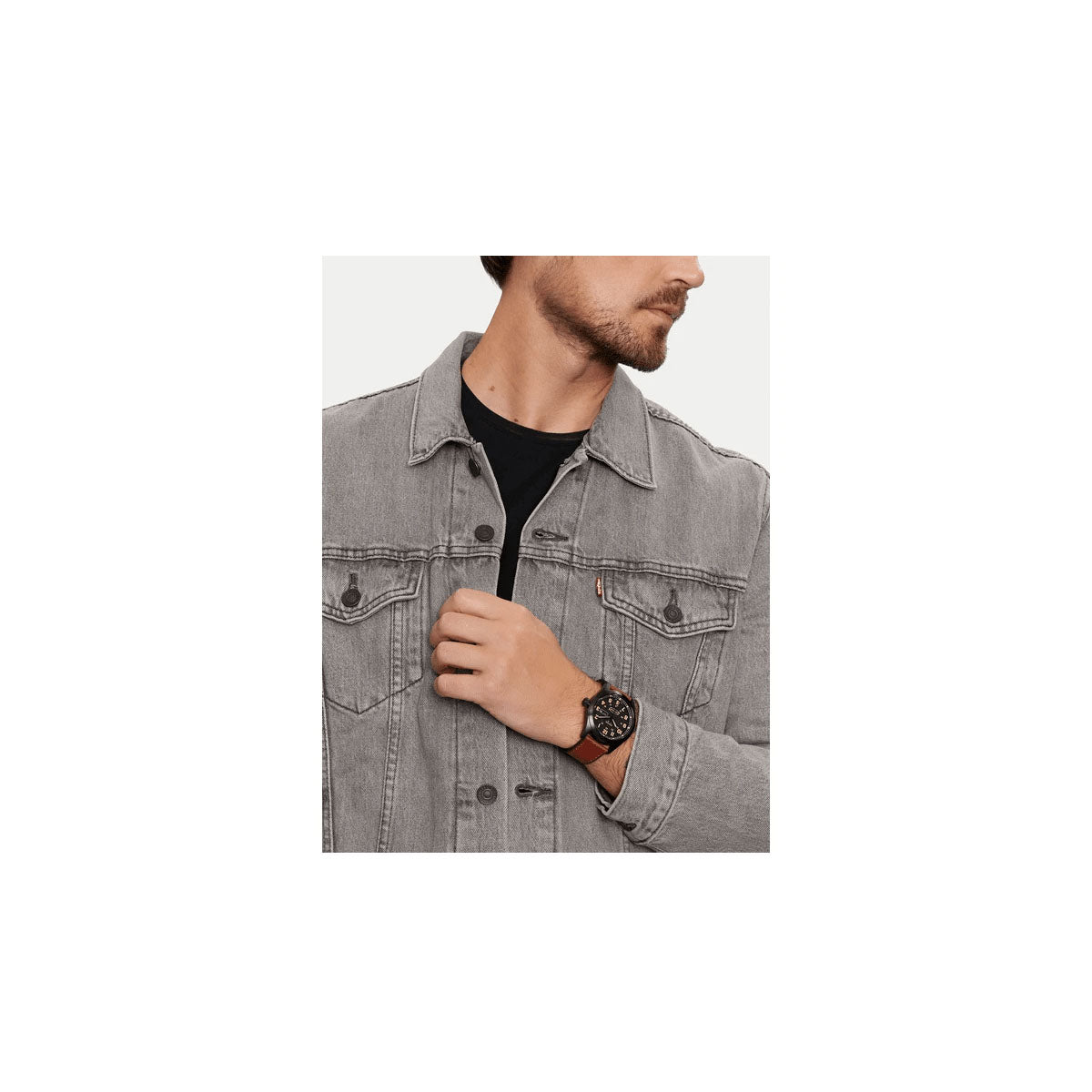 Fossil FS5978 Men’s Watch 46 Mm Brown