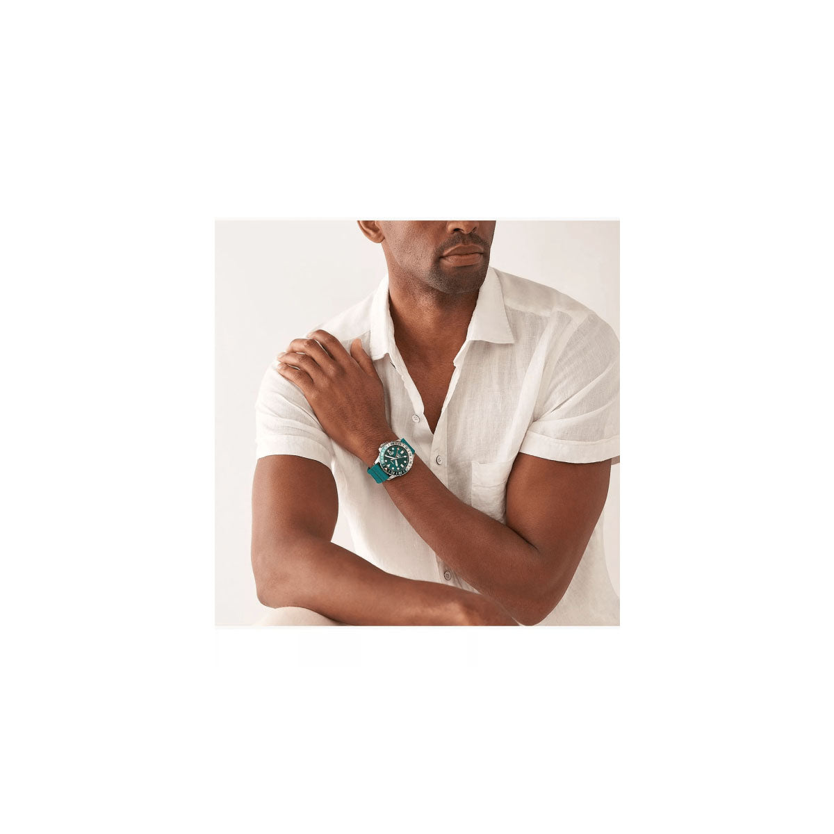 Fossil FS5992 Men’s Watch 46 Mm Green