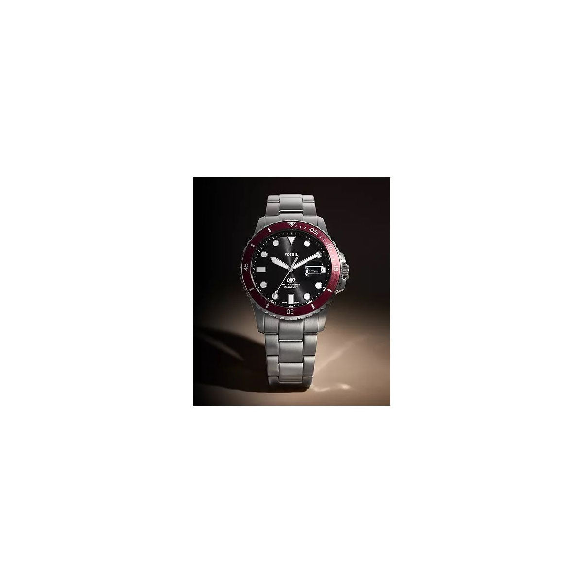 Fossil FS6013 Men’s Watch 42 Mm Silver