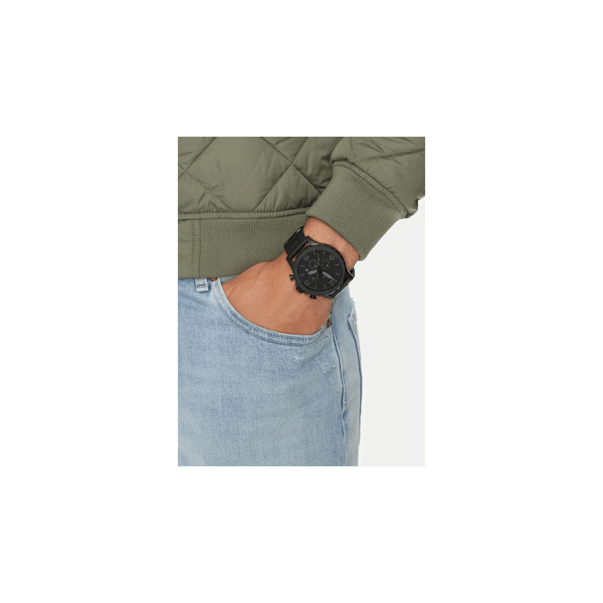Fossil JR1401 Men’s Watch 50 Mm Black