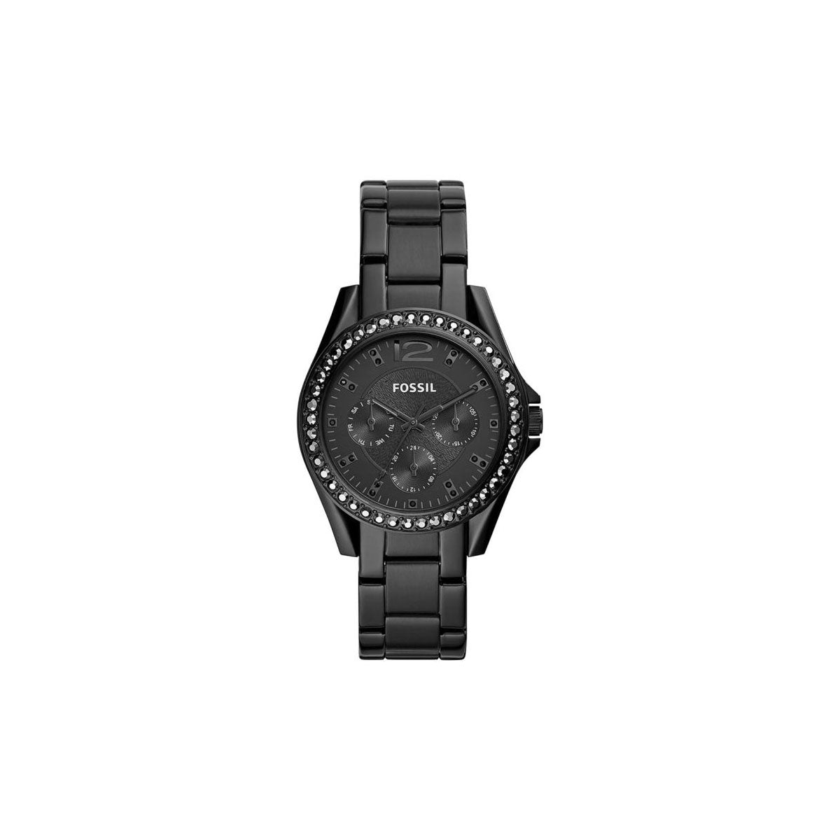 Fossil Riley ES4519 Women's Watch 38mm Black – Beauty Box