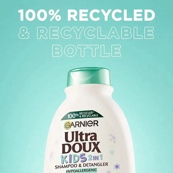 Garnier Ultra Doux Kids 2in1 Shampoo & Detangler Rice Cream & Oat Milk 400ml
