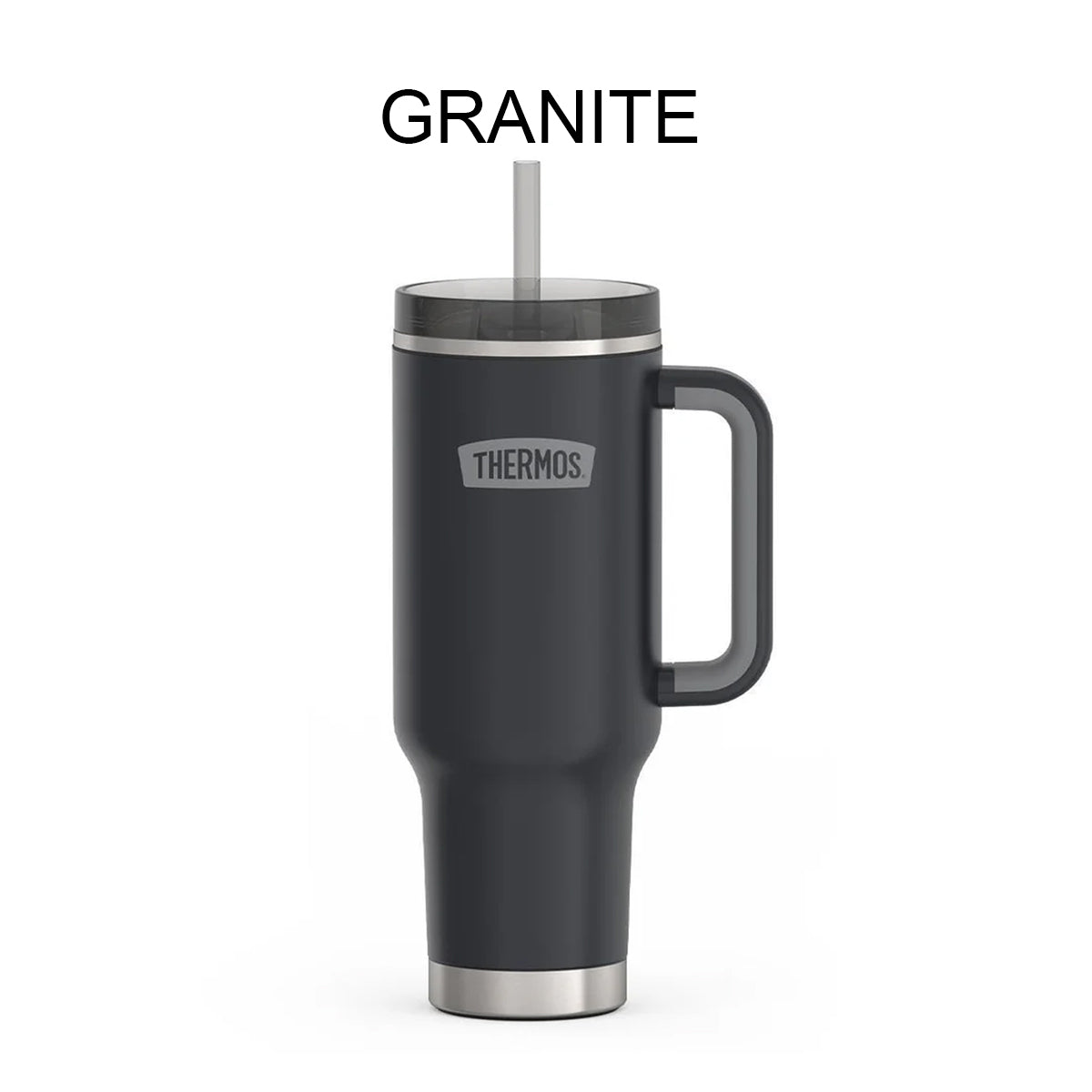 Thermos TS1802GT Stainless Steel Vacuum Insulated Travel Mug with Dual Function Lid/Straw,1200ml