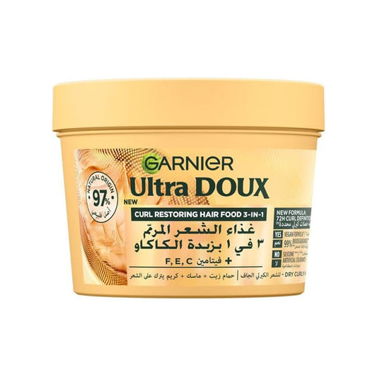 Garnier Ultra Doux Curls Restoring Hair Food 390ml