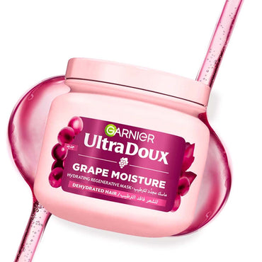 Garnier Ultra Doux Grape Moisture Hydrating Regenerative Hair Mask 340ml