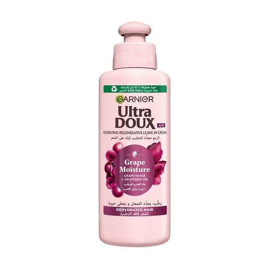 Garnier Ultra Doux Grape Moisture Hydrating Regenerative Leave In Cream 200ml