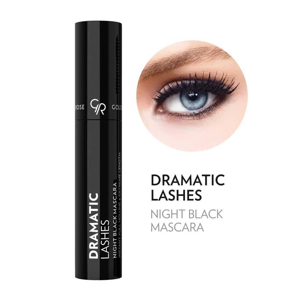 Golden Rose Dramatic Lashes Night Black Mascara