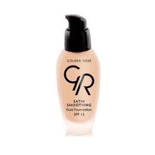 Load image into Gallery viewer, Golden Rose Satin Smoothing Fluid Foundation SPF 15