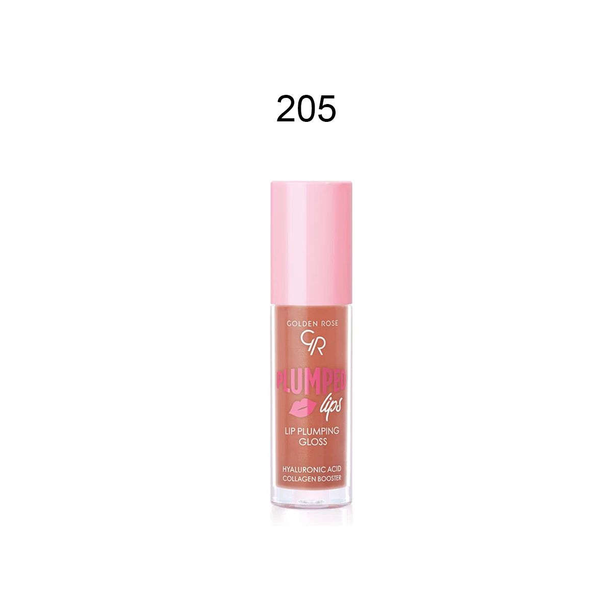 Golden Rose Plumped Lips-Lip Plumping Gloss