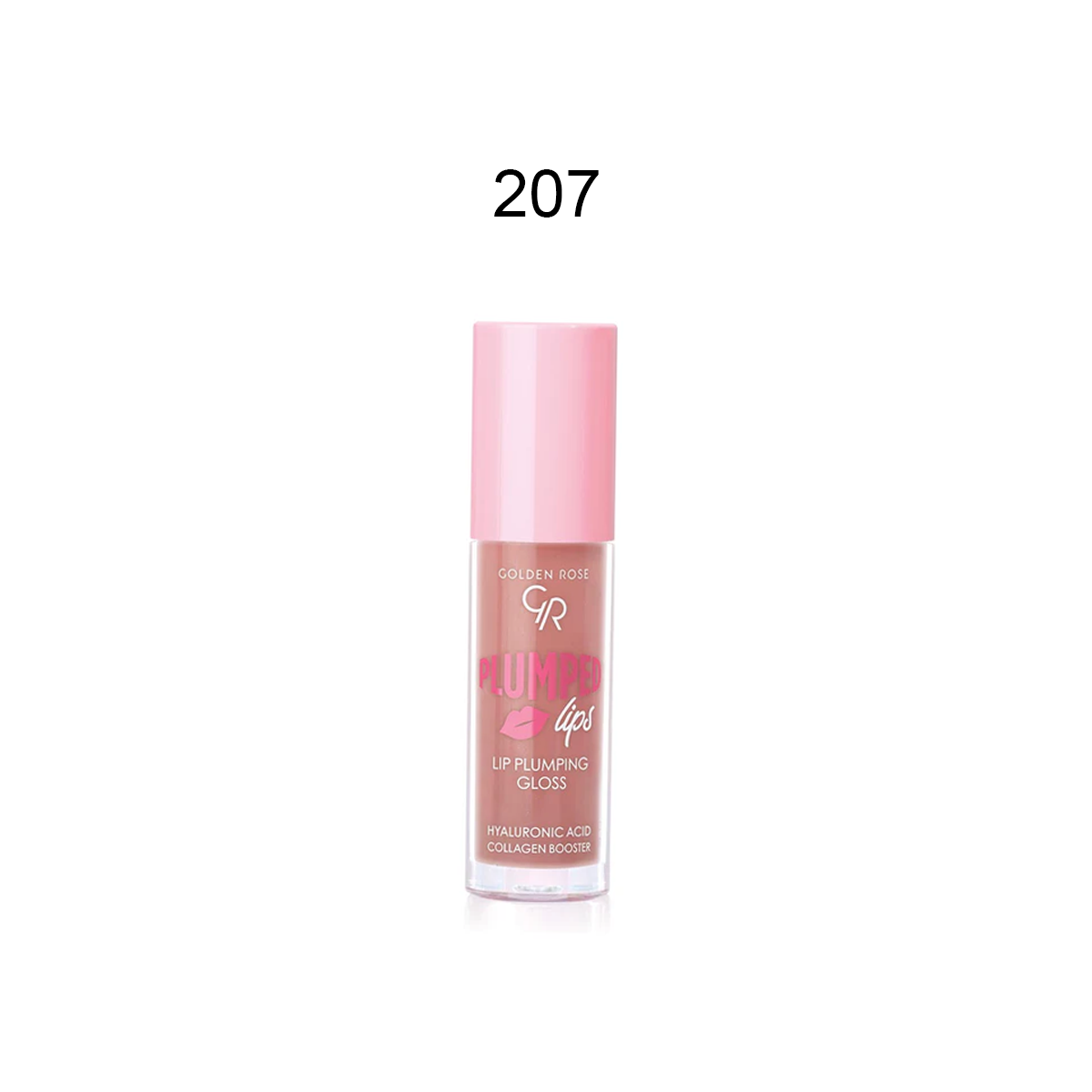 Golden Rose Plumped Lips-Lip Plumping Gloss