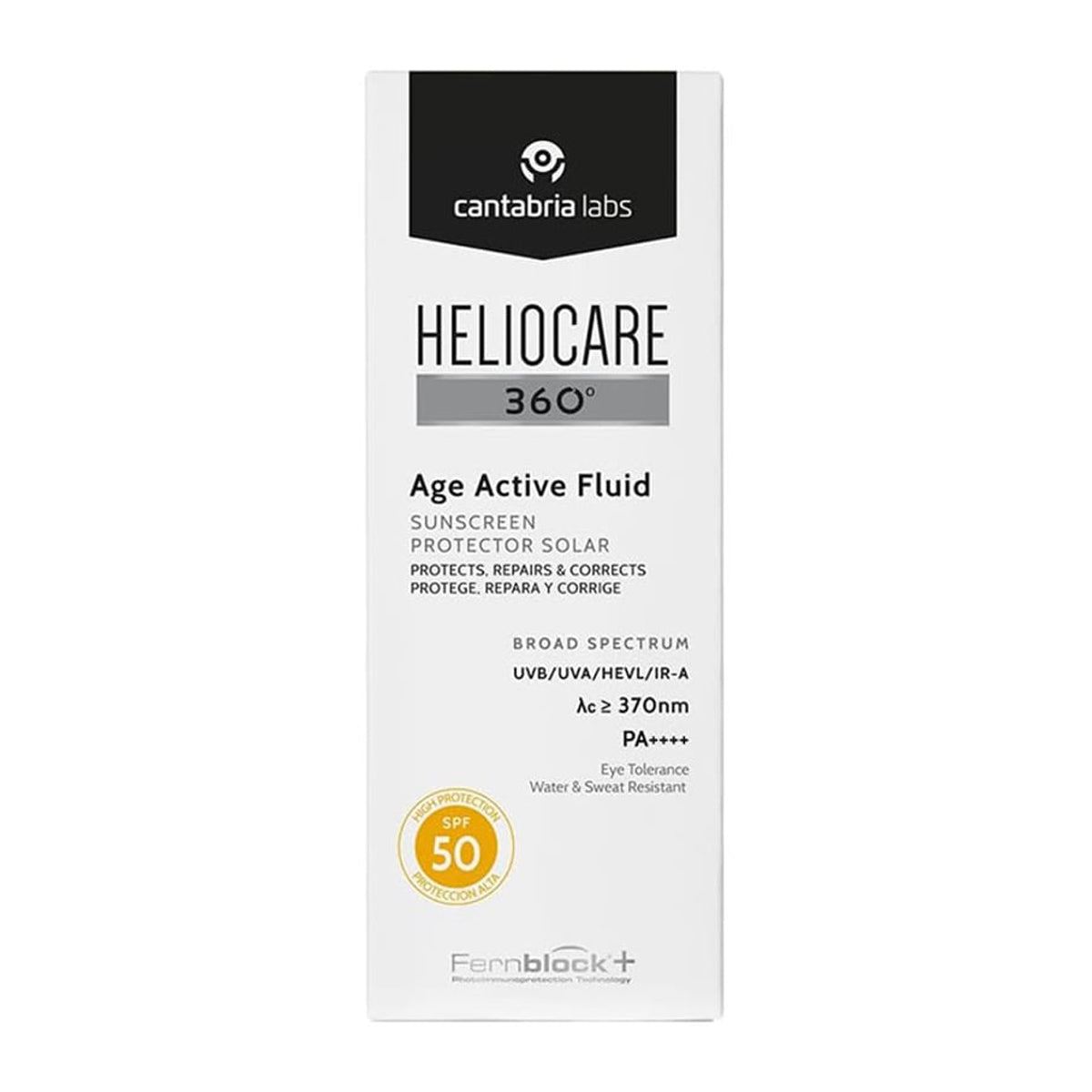 Heliocare 360 Age Active Fluid Sunscreen 50+SPF 50ml