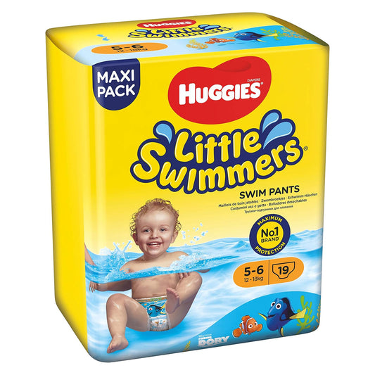 Huggies (Size 5-6, 12-18 Kg, 19 Little Swimmers Swim Pants)