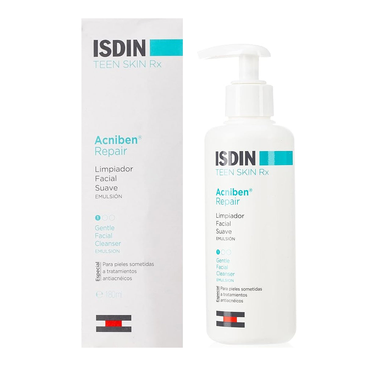 Isdin Acniben Repair Gentle Facial Cleanser Emulsion 180ml