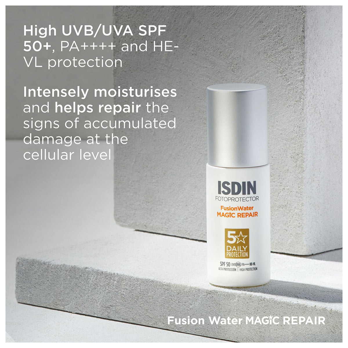 Isdin Fotoprotector Fusion Water Magic Repair Spf50 50ml