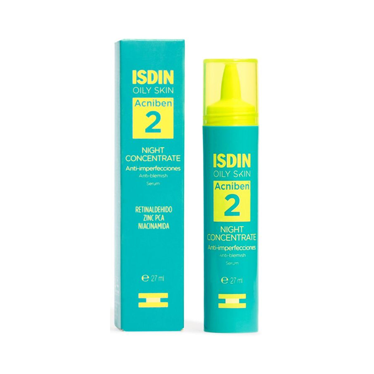 Isdin Oily Skin Acniben Night Concentrate Anti-Blemish Serum 27ml