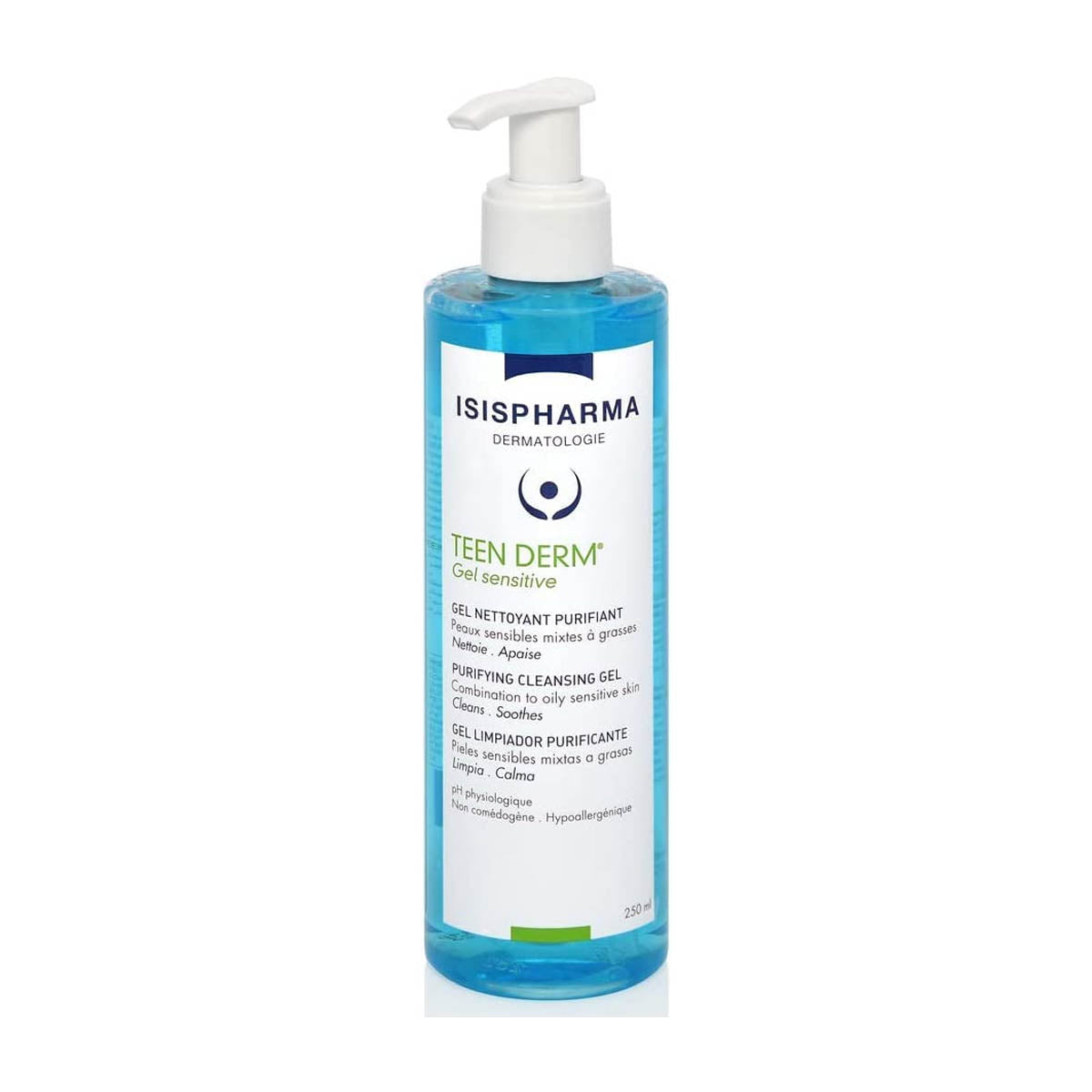 Isispharma Teen Derm Gel Sensitive 250ml