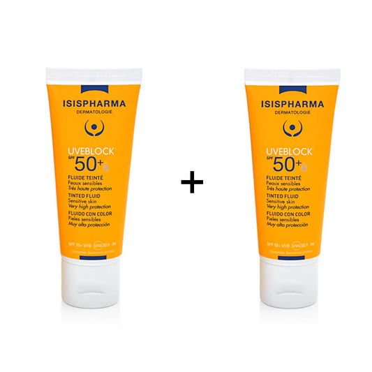 Isispharma Uveblock Light Tinted Fluid Spf50+ 40ml Offer