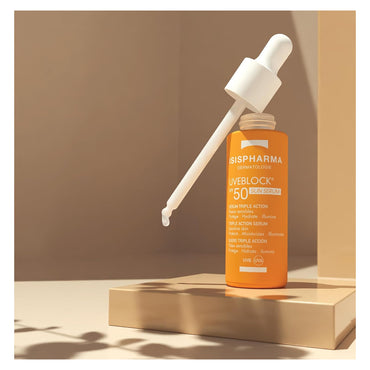 Isispharma Uveblock SPF50 Triple Action Sun Serum 28ml
