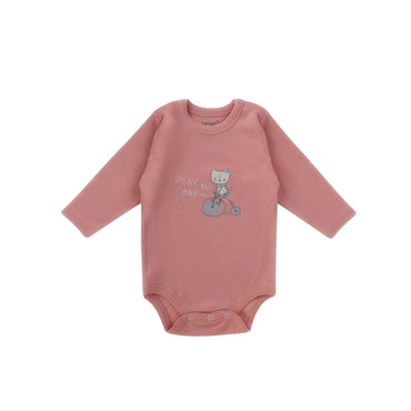 Junior Bodysuit Long Sleeve Happy Kitty