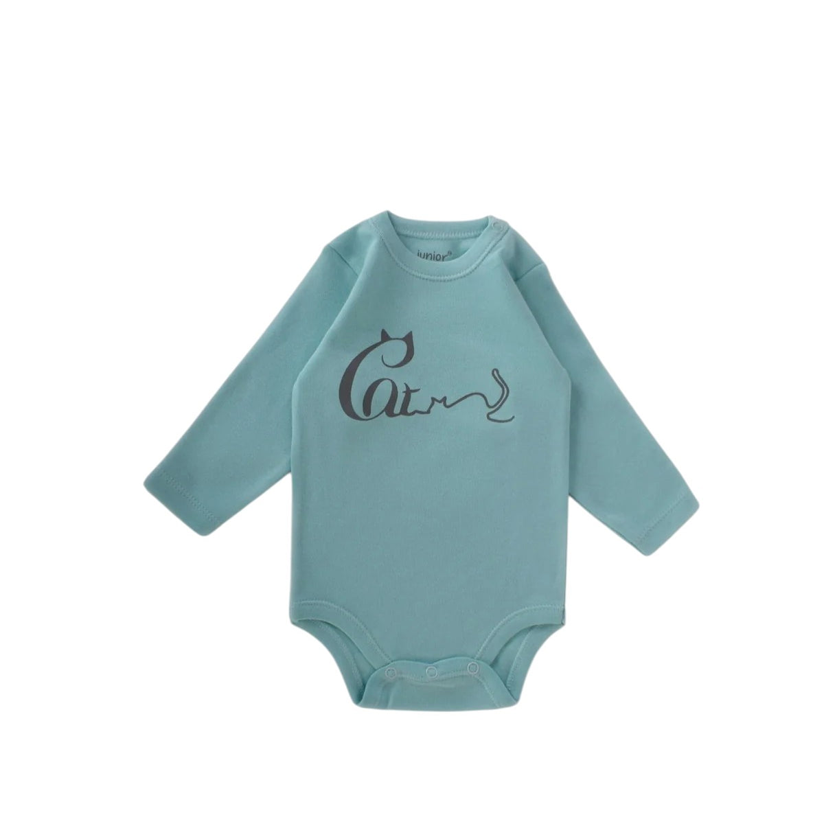 Junior Bodysuit Long Sleeve Happy Kitty