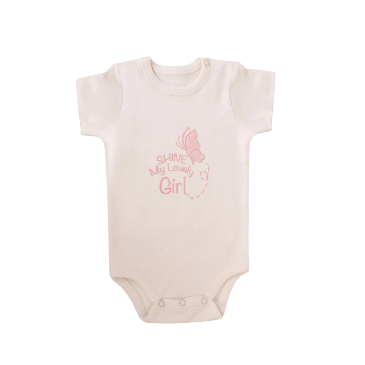 Junior Bodysuit Short Sleeve Love Girl