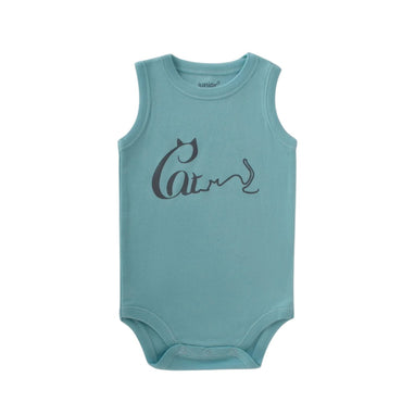 Junior Bodysuit Sleeveless Happy Kitty