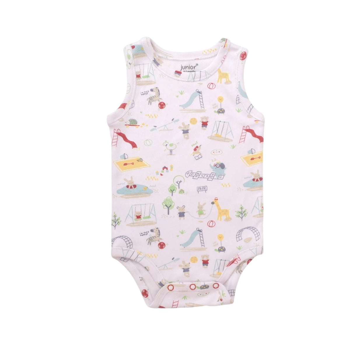Junior Bodysuit Sleeveless Playground