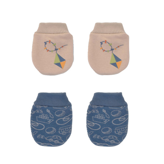 Junior Break The Rules Printed Gloves 2 PCS