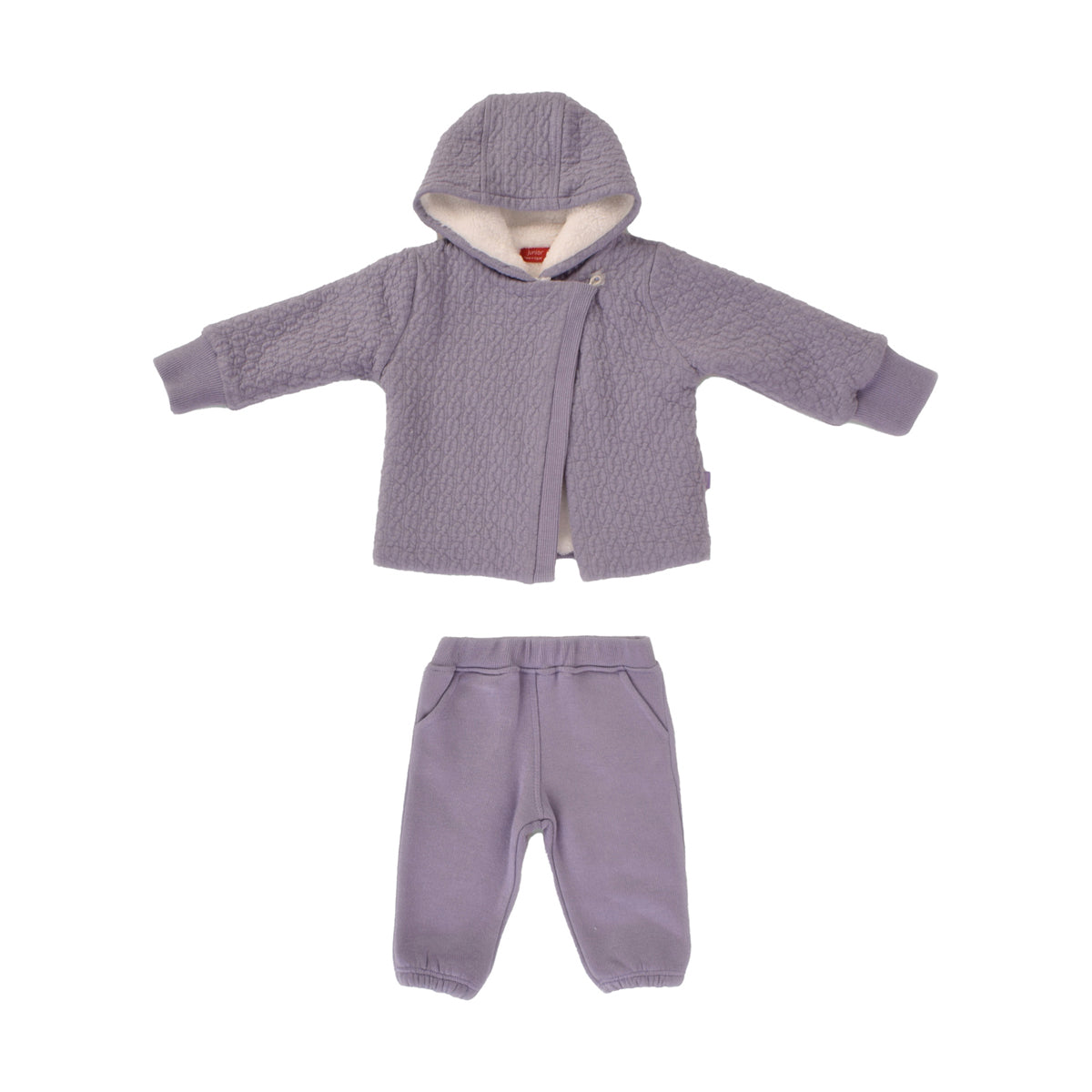 Junior Little Gosse Printed Set (Bodysuit, Pants, Hoodi Jacket)