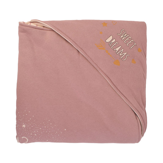 Junior Pink Stripe Printed Blanket