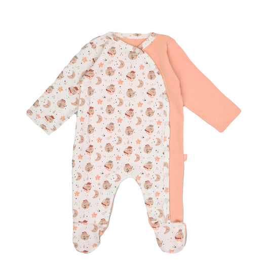 Junior Printed Romper Musical Moonv