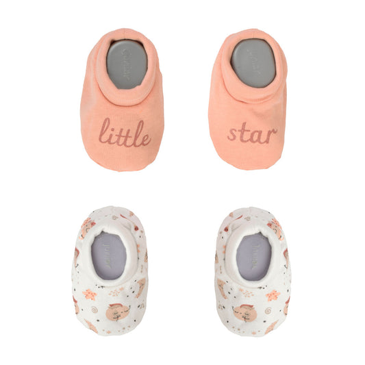 Junior Printed Slippers Musical Moon 2 PCS