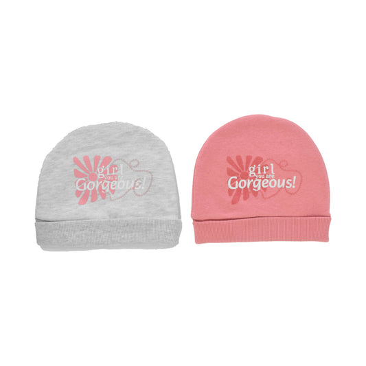 Junior Simple Sweetness Printed Icecap 2 PCS