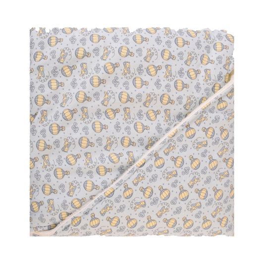 Junior Sky Printed Blanket Blue