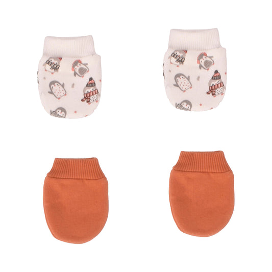 Junior Snow Printed Gloves 2 PCS