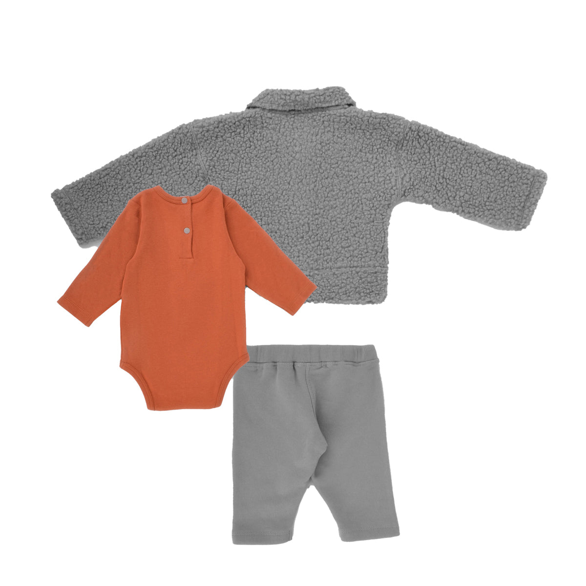 Junior Snow Printed Set (Bodysuit, Pants, Jacket)