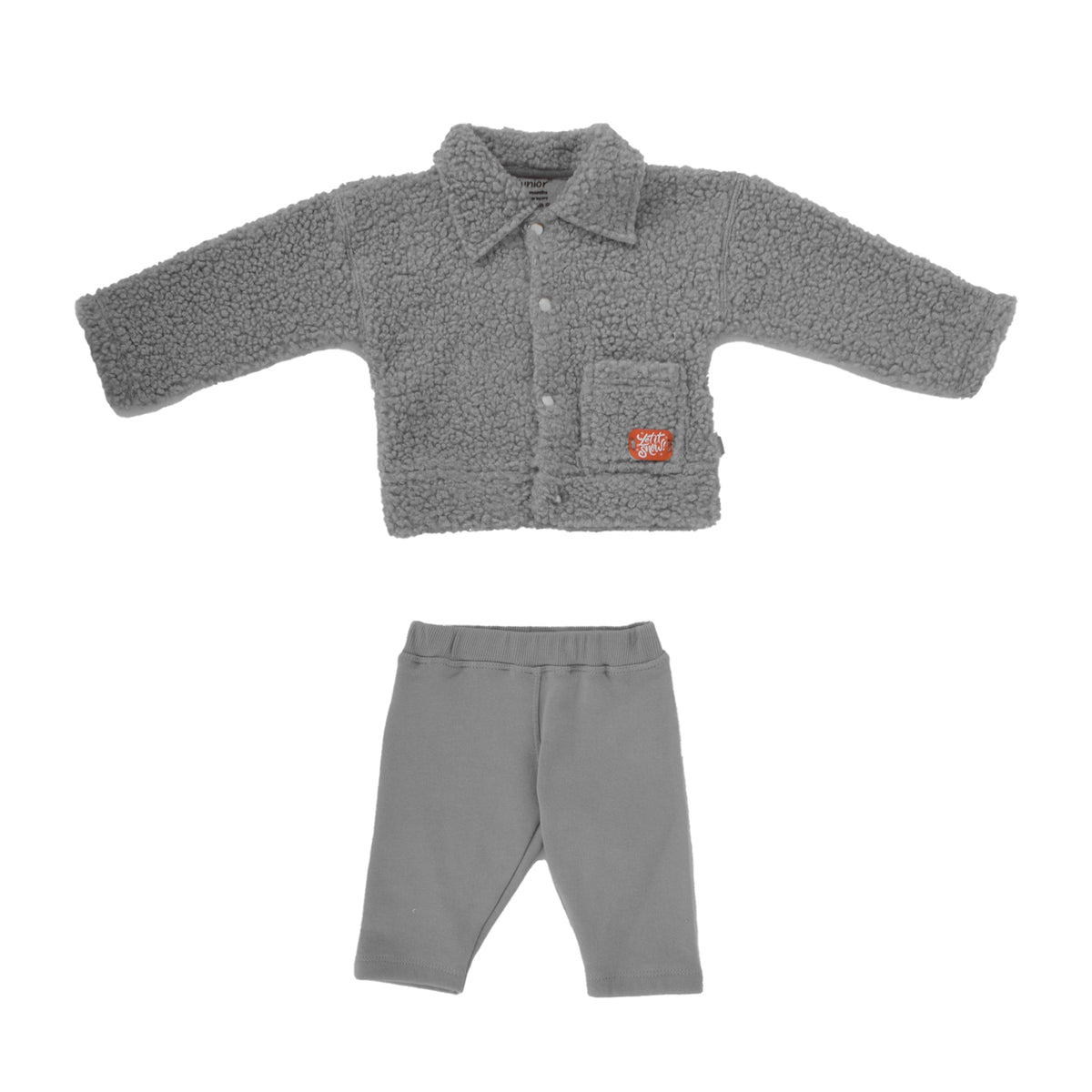 Junior Snow Printed Set (Bodysuit, Pants, Jacket)